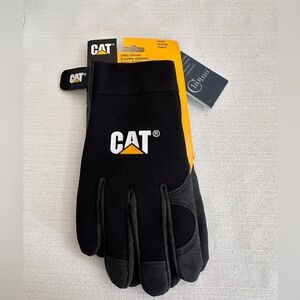 New CAT Black Utility Gloves Men’s L
